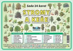 Petr Kupka: Sada 24 karet - stromy a keře