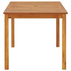 Petromila vidaXL Záhradný stôl 140x80x74 cm, akáciový masív