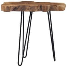 Vidaxl Konferenčný stolík (60-70)x45 cm teakové drevo