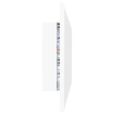 Petromila vidaXL Kúpeľňové LED zrkadlo biele 100x8,5x37 cm akryl