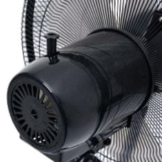 Vidaxl Stojanový ventilátor s výrobou hmly 3 rýchlosti fúkania čierny