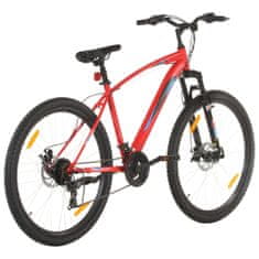 Vidaxl Horský bicykel 21 rýchlostí 29" koleso 48 cm rám červený