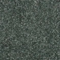 Vidaxl Samolepiace nášľapy na schody 15 ks zelené 56x17x3 cm vpichovaná textília