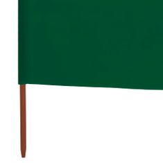 Petromila vidaXL 3-panelová zábrana proti vetru látková 400x160 cm zelená