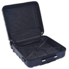 Vidaxl Súprava cestovných kufrov s tvrdým krytom 2 ks námornícka ABS