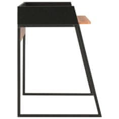Petromila vidaXL Písací stôl, čierno hnedý 90x60x88 cm