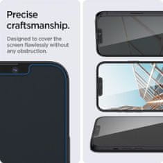 Spigen Glas.Tr Slim Privacy ochranné sklo na iPhone 13 / 13 Pro