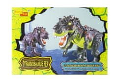 Lean-toys Batérie Dinosaurus Tyranosaurus Rex Walking Brown