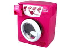 Lean-toys Práčka na batérie Zvuk ružový