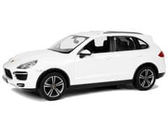 Lean-toys R/C Porsche Cayenne Rastar 1:14 biely