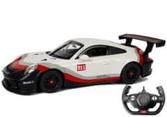 Lean-toys R/C Porsche 911 GT3 CUP Rastar 1:14 biely s diaľkovým ovládaním