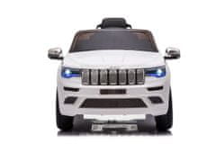 Lean-toys Autobatéria Jeep Grand Cherokee biela JJ2055