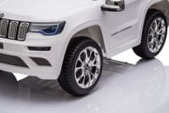 Lean-toys Autobatéria Jeep Grand Cherokee biela JJ2055