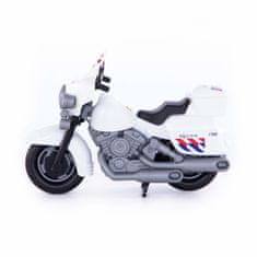 Lean-toys Policajná motorka pre batoľatá Polesie White 71682