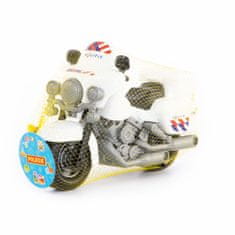 Lean-toys Policajná motorka pre batoľatá Polesie White 71682