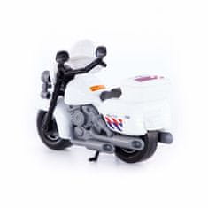 Lean-toys Policajná motorka pre batoľatá Polesie White 71682