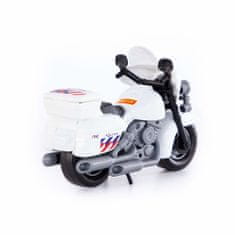 Lean-toys Policajná motorka pre batoľatá Polesie White 71682