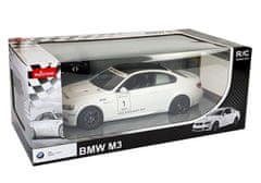Lean-toys R/C BMW M3 Rastar 1:14 biely s diaľkovým ovládaním
