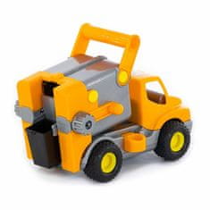 Lean-toys Smetiarske auto Orange ConsTruck 44846