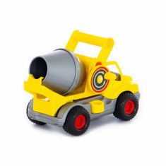 Lean-toys Nákladné auto s miešačkou na betón "ConsTruck" Žltá 44853