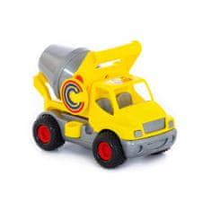 Lean-toys Nákladné auto s miešačkou na betón "ConsTruck" Žltá 44853