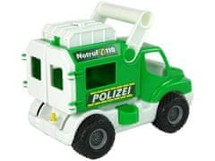 Lean-toys Policajné auto ConsTruck Zelená Polesie 41906