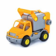 Lean-toys Smetiarske auto Orange ConsTruck 44846