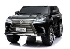 Lean-toys LEXUS DK-LX570 Autobatéria čierna lakovaná