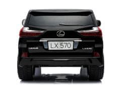 Lean-toys LEXUS DK-LX570 Autobatéria čierna lakovaná