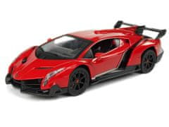 Mamido Športové auto na diaľkové ovládanie RC Lamborghini Veneno 1:24 červené