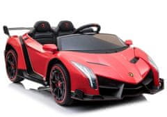 shumee Lamborghini Veneno Red auto poháňané batériou