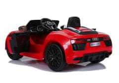 Lean-toys Audi R8 Batéria Vozidlo JJ2198 Červená