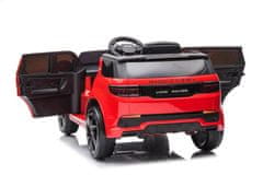 Lean-toys Range Rover Červená batéria