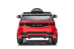 Lean-toys Range Rover Červená batéria