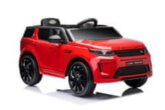 Lean-toys Range Rover Červená batéria