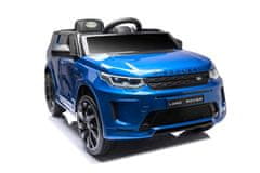 Lean-toys Range Rover batérie auta modré maľované