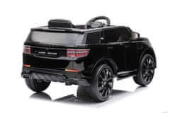 Lean-toys Range Rover batérie auto čierne maľované