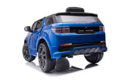 Lean-toys Range Rover batérie auta modré maľované