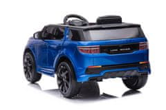 Lean-toys Range Rover batérie auta modré maľované