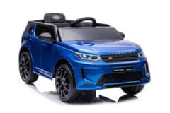 Lean-toys Range Rover batérie auta modré maľované