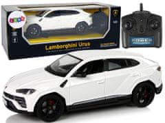 Lean-toys R/C auto 1:24 Lamborghini Urus White 2.4 G Lights