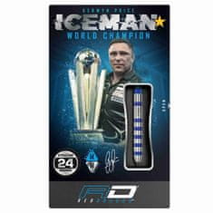 RED DRAGON Šípky Steel Gerwyn Price Iceman - Challenger - 24g