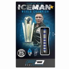 RED DRAGON Šípky Steel Gerwyn Price Iceman - Challenger - 25g