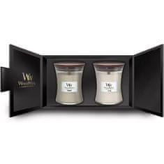 Woodwick Darčeková sada vonných sviečok stredných 2 x 275 g