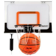 Vidaxl Avento Mini basketbalový set, 45x30x3 cm, priehľadný