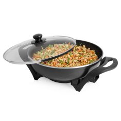 Vidaxl Tristar Electric Wok PZ-9130, 1500 W, 4,5 l, čierna