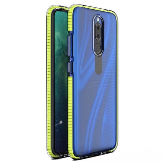 IZMAEL Puzdro Spring clear TPU pre Huawei Mate 20 Lite - Tyrkysová KP8612