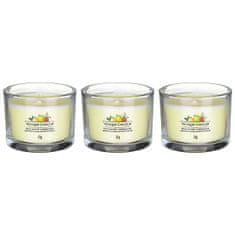 Yankee Candle Súprava votívnych sviečok v skle Iced Berry Lemonade 3 x 37 g