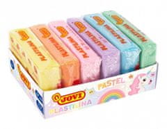 JOVI plastelína PASTEL 6x50g (6 pastelových farieb)