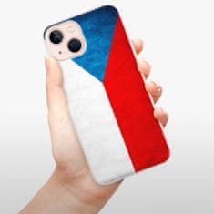 iSaprio Silikónové puzdro - Czech Flag pre Apple iPhone 13